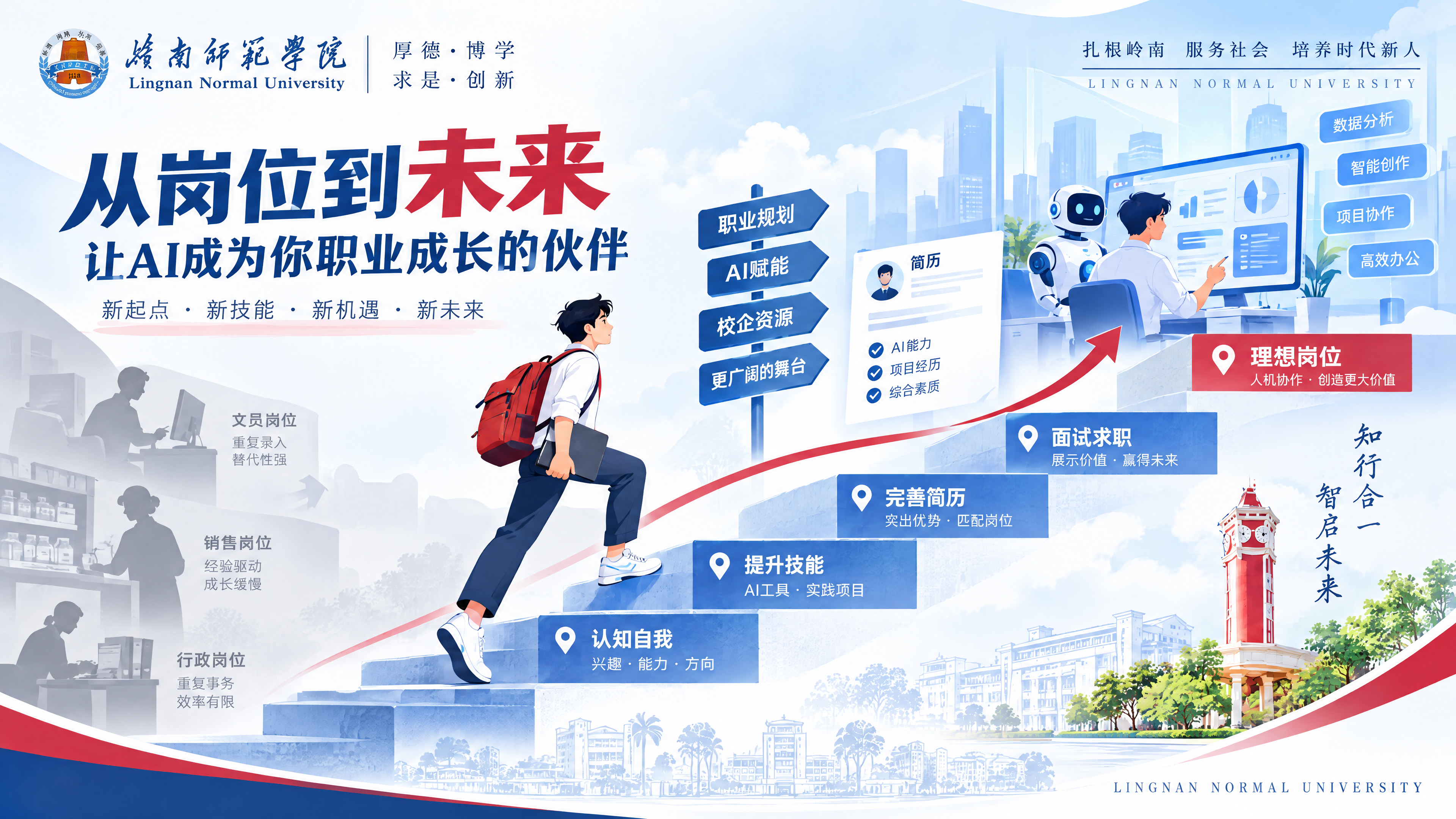 AI 与职业成长页面示例
